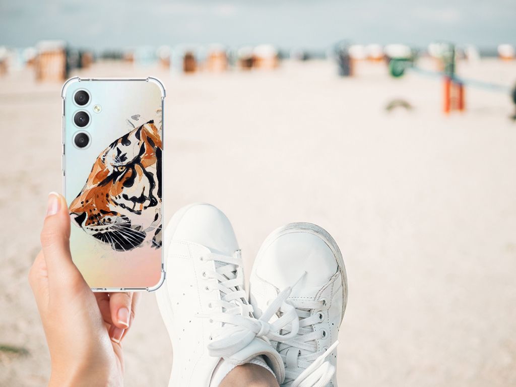 Back Cover Samsung Galaxy S23 FE Watercolor Tiger B2C Telecom