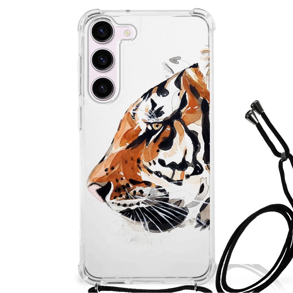 Back Cover Samsung Galaxy S23 Watercolor Tiger B2C Telecom