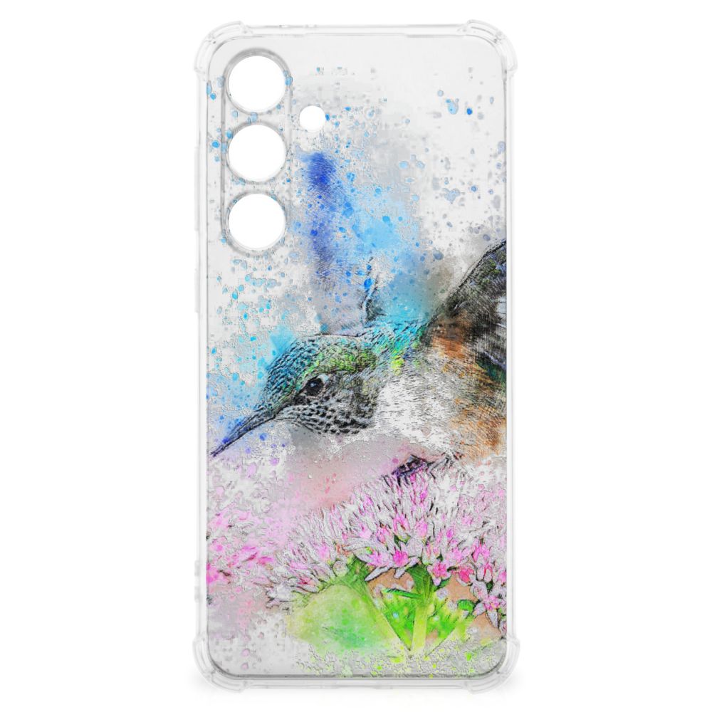 Samsung Galaxy S24 FE Back Cover Vogel aanzicht