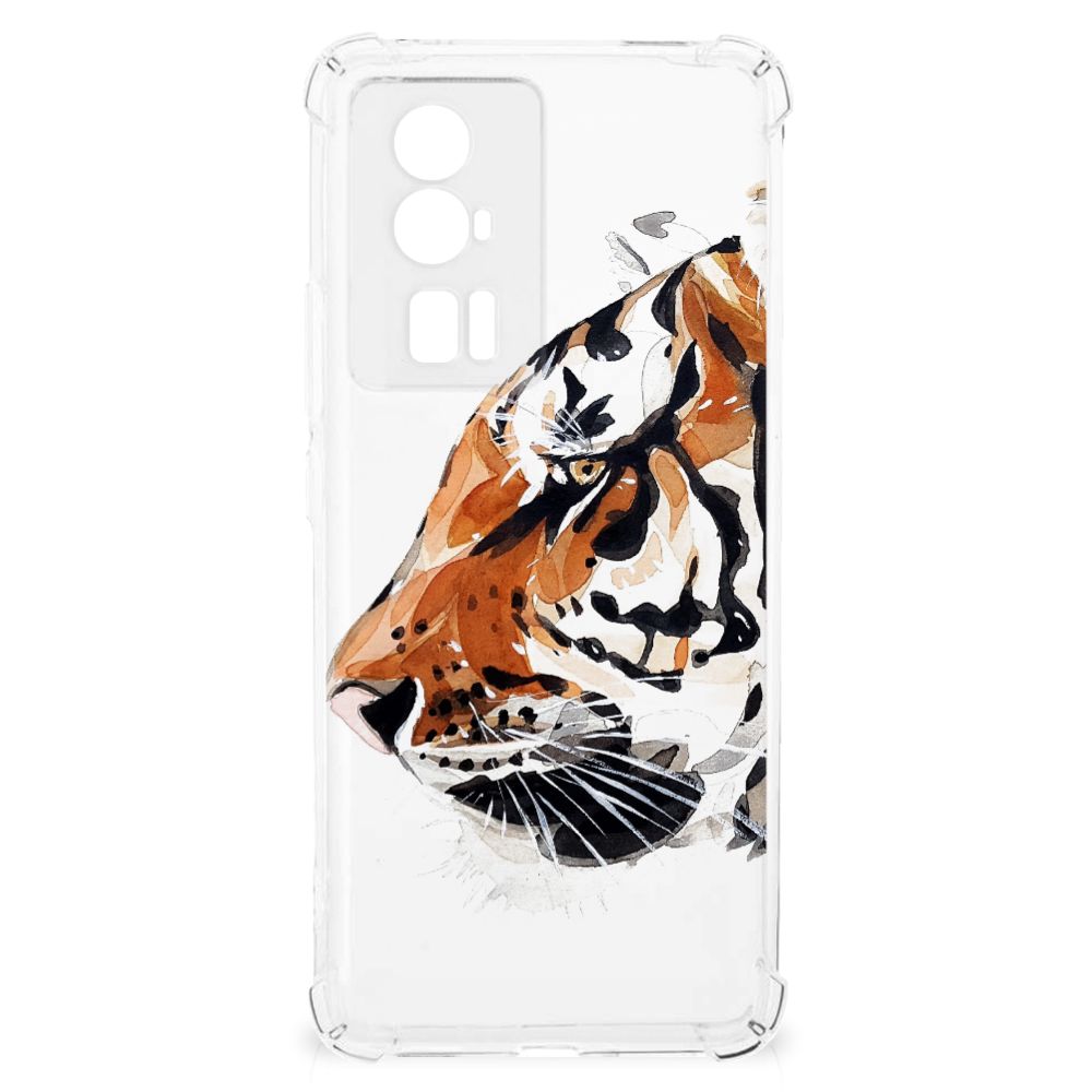 Back Cover Xiaomi Poco F5 Pro Watercolor Tiger B2C Telecom