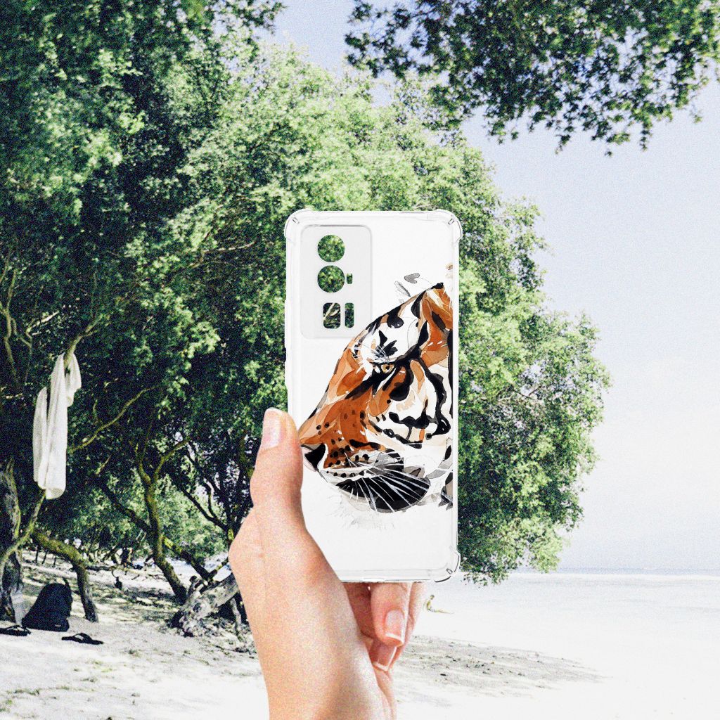 Back Cover Xiaomi Poco F5 Pro Watercolor Tiger B2C Telecom