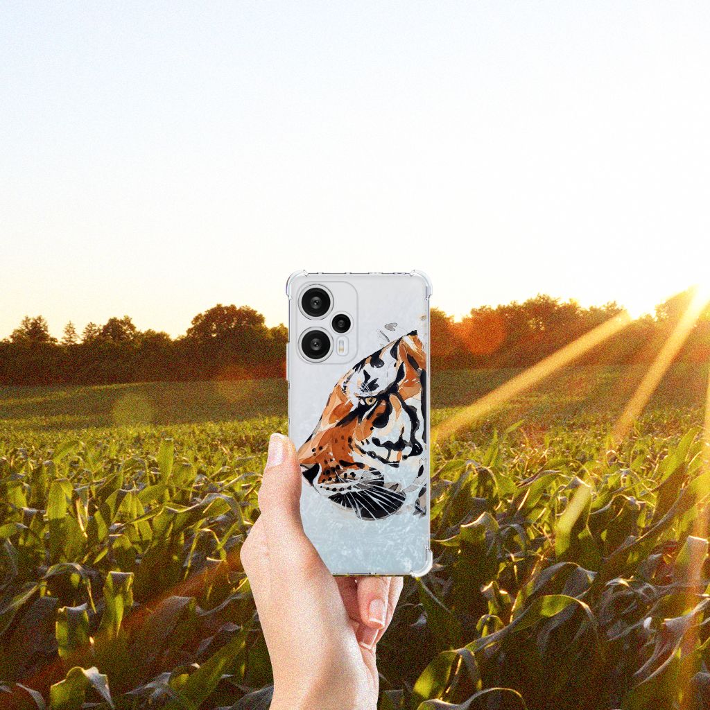 Back Cover Xiaomi Poco F5 Watercolor Tiger B2C Telecom
