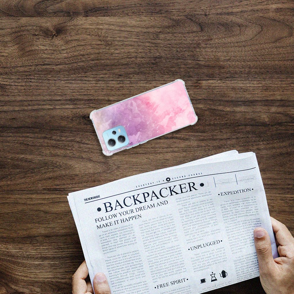 Back Cover Xiaomi Redmi Note 12 5G Pink Purple Paint B2C Telecom
