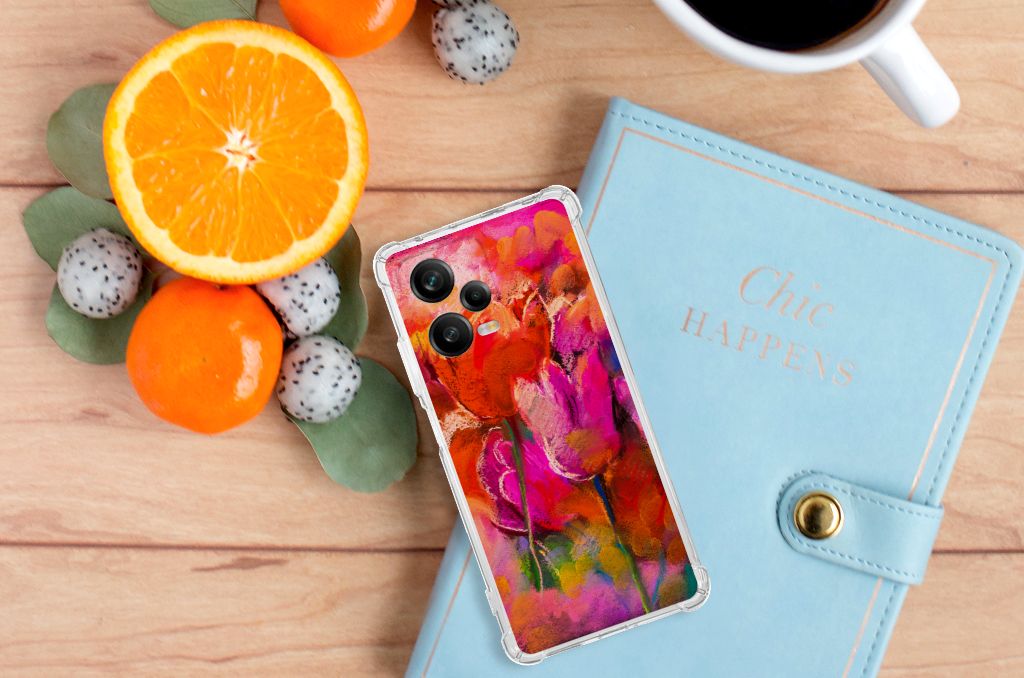 Back Cover Xiaomi Redmi Note 12 Pro Plus Tulips B2C Telecom