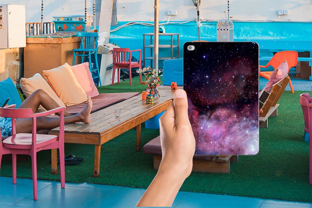 Back Cover voor Apple iPad Mini 4 | Mini 5 (2019) Galaxy - B2C Telecom