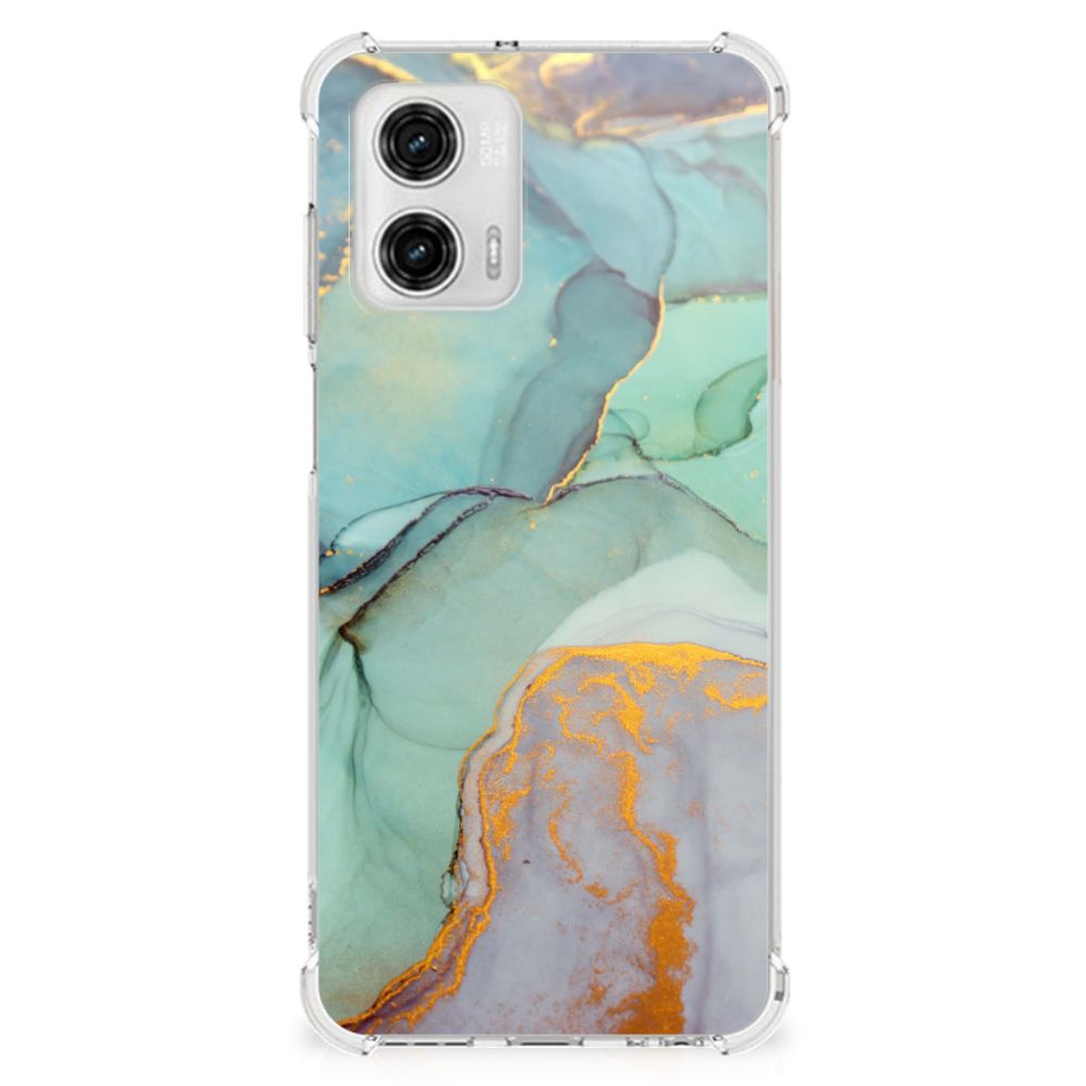 Back Cover voor Motorola Moto G73 Watercolor Mix B2C Telecom