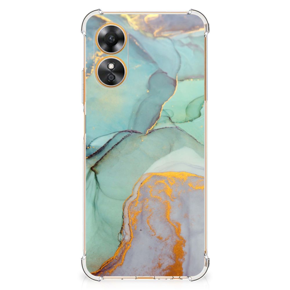 Back Cover voor OPPO A17 Watercolor Mix B2C Telecom