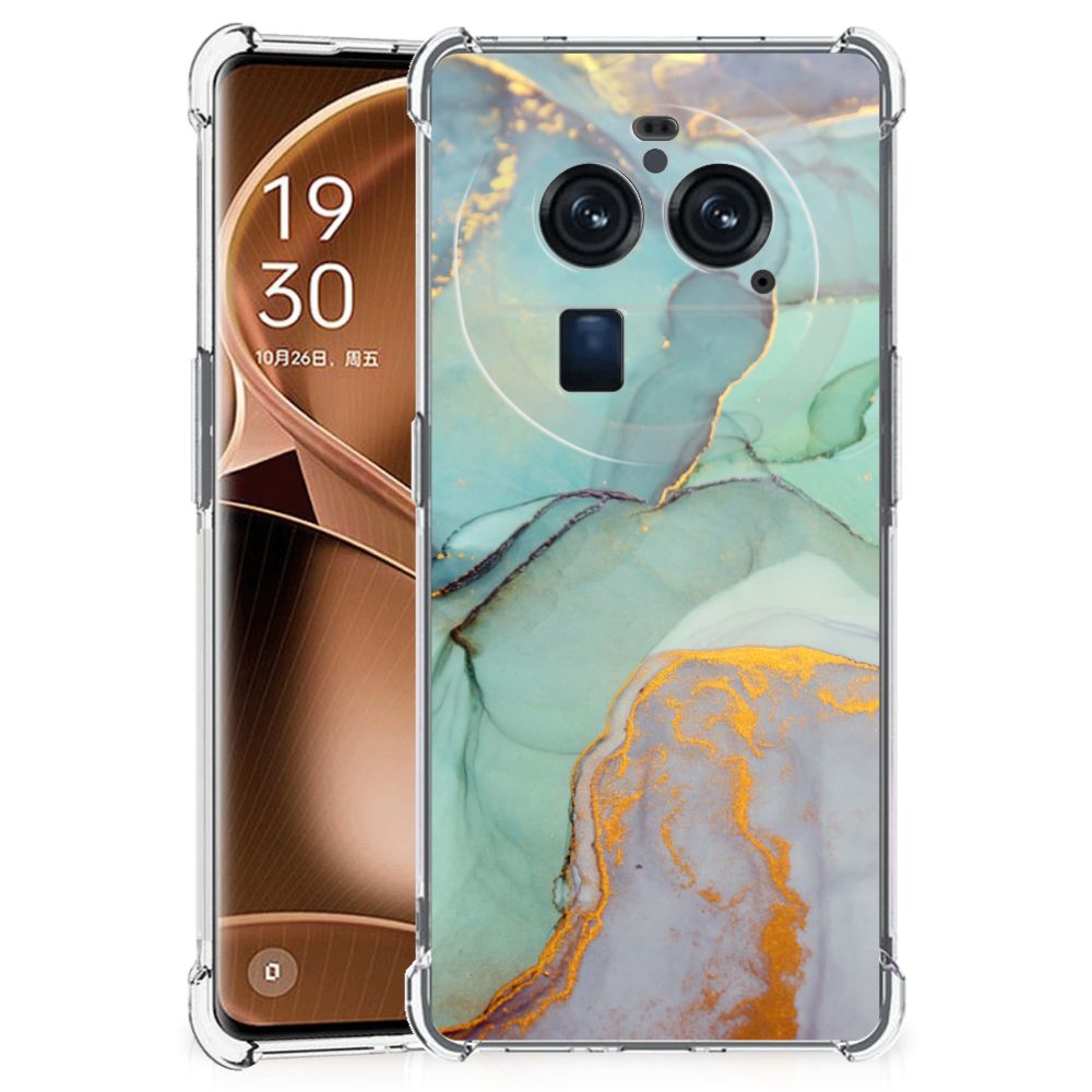 Back Cover voor OPPO Find X6 Pro Watercolor Mix B2C Telecom