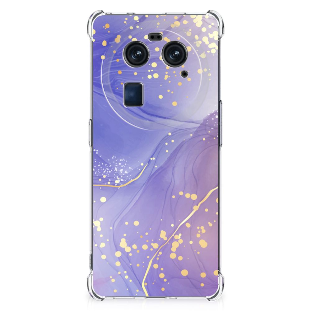 Back Cover voor OPPO Find X6 Watercolor Paars B2C Telecom
