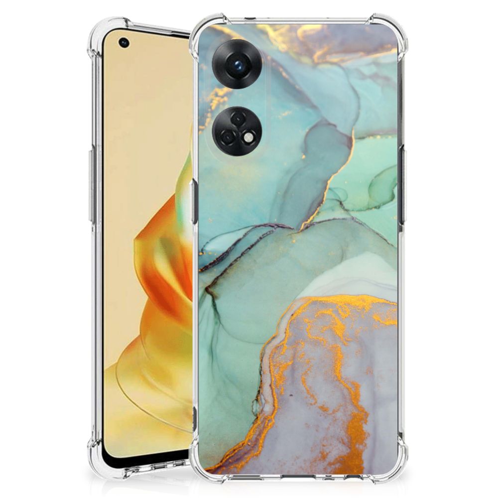 Back Cover voor OPPO Reno8 T 4G Watercolor Mix B2C Telecom