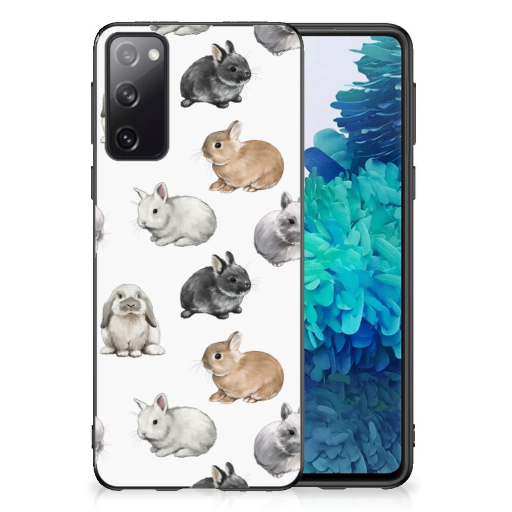 Back Cover voor Samsung Galaxy S20 Konijntjes B2C Telecom