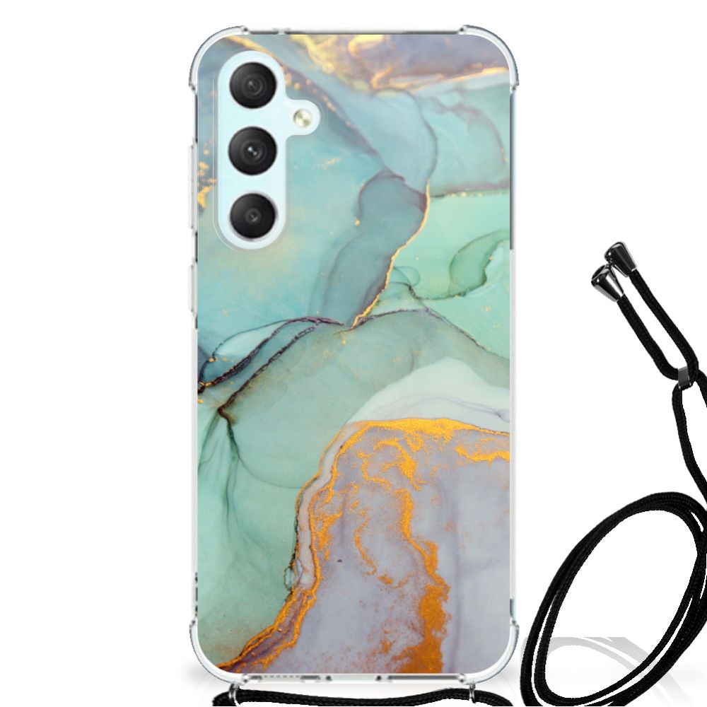 Samsung Galaxy S23 FE Back Cover Watercolor Mix zijaanzicht