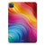 iPad Pro 11 (2024) Back Cover voor iPad Pro 11 (2024) Regenboog design kleurrijke golf stijlen