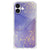 Apple iPhone 16 Plus Back Cover Watercolor Paars achteraanzicht