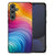 Samsung Galaxy S24 FE Backcover Regenboog zijaanzicht