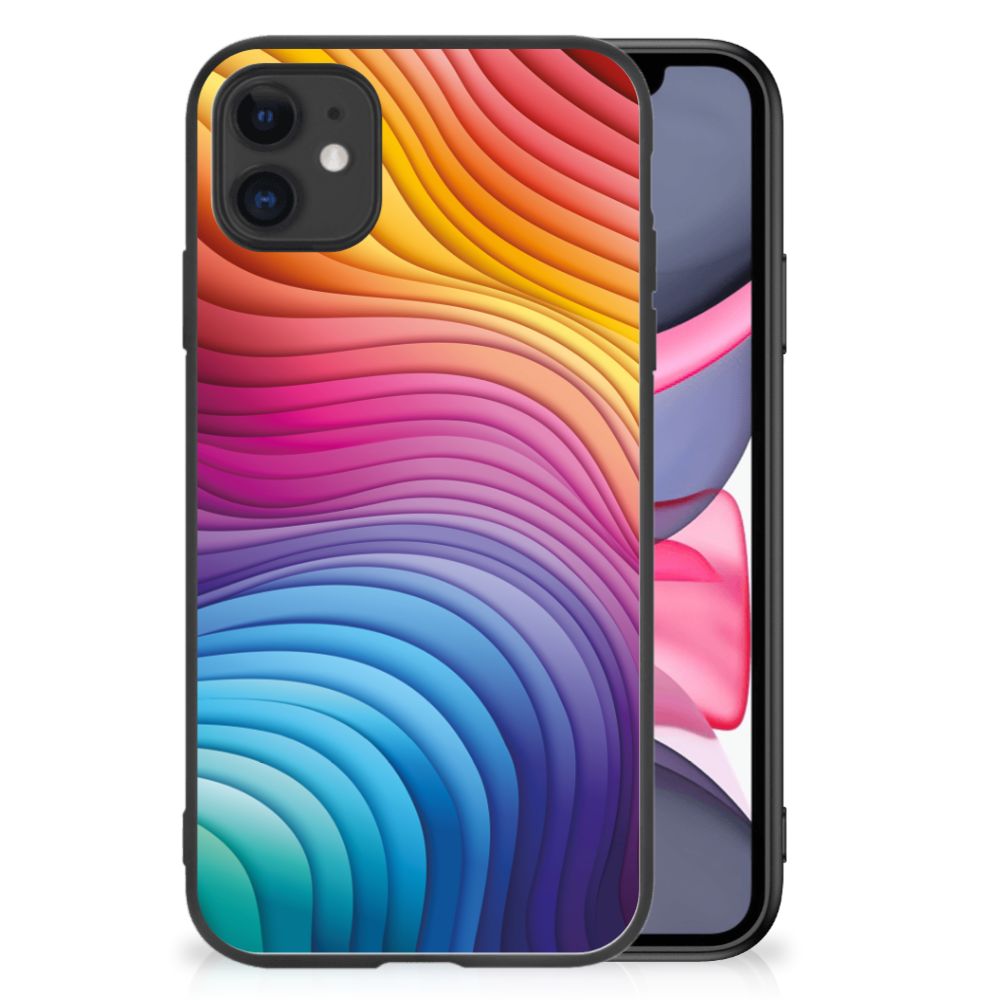 Backcover voor iPhone 11 Regenboog B2C Telecom