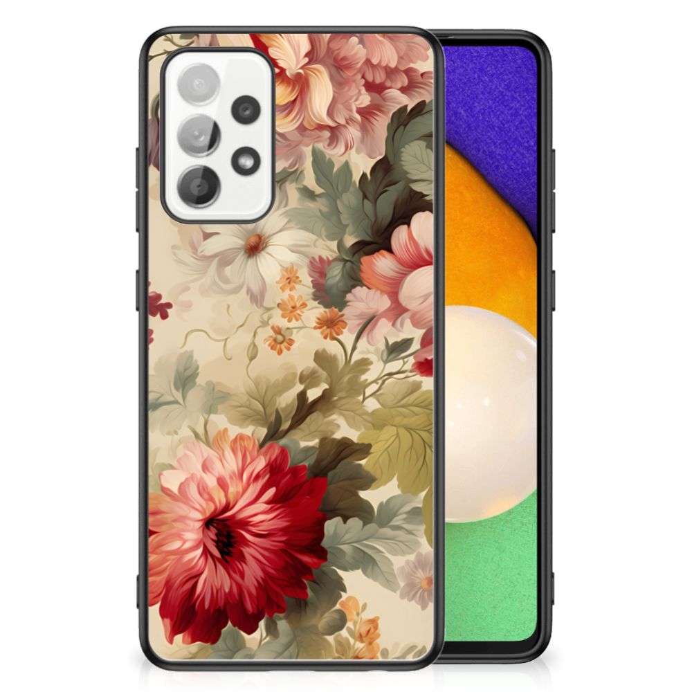 Bloemen Hoesje voor Samsung Galaxy A52 | A52s (5G/4G) Bloemen B2C Telecom