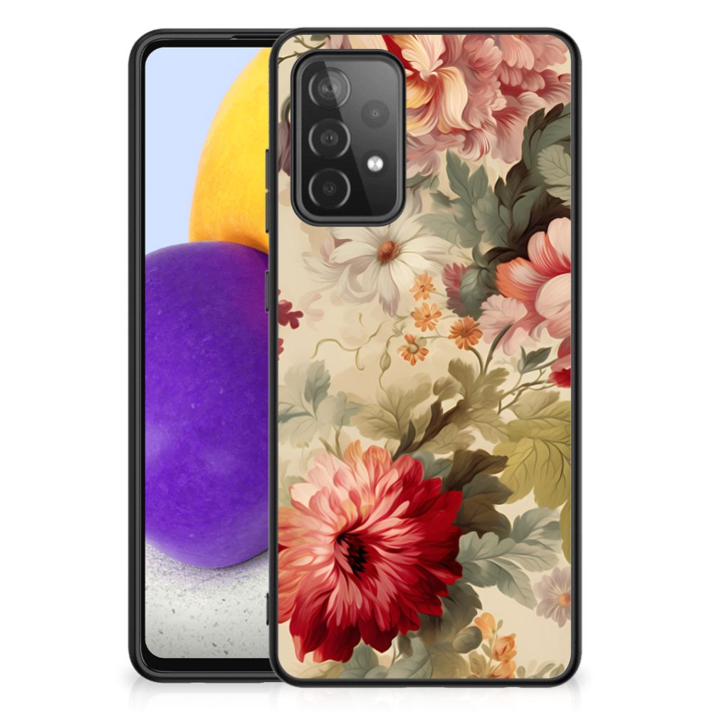 Bloemen Hoesje voor Samsung Galaxy A72 (5G/4G) Bloemen B2C Telecom