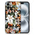 iPhone 16 Bloemen Hoesje voor iPhone 16 Dark Flowers achterzijde