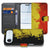 Apple iPhone Air Book Case Belgiรซ Belgisch vlag vlekkerig ontwerp voorzijde