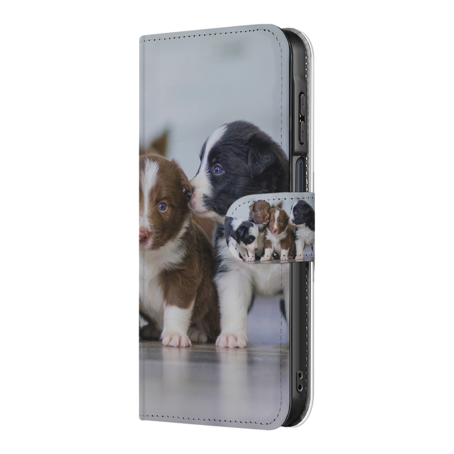 Samsung Galaxy A16 Book Case Hoesje Maken hondenfoto design voorkant