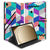 Samsung Galaxy Tab A11 Plus Book Case Hoesje met Standaard Blocks Colorful design voorkant