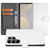 Samsung Galaxy S25 Ultra Book Case Telefoonhoesje Wit Pasjeshouder voorkant