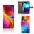 Motorola Moto E20 E30 E40 Book Case Regenboog voorzijde zijkant achterkant