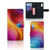 Samsung Xcover Pro Book Case Regenboog voorkant binnenkant achterkant