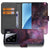 Xiaomi 15 Book Case voor Xiaomi 15 Galaxy ontwerp Galaxy aanzicht