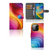 Book Case voor iPhone 14 Pro Regenboog met levendige kleuren en golvende patronen đ