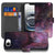 iPhone 16e Galaxy Book Case Galaxy design voorkant achterkant
