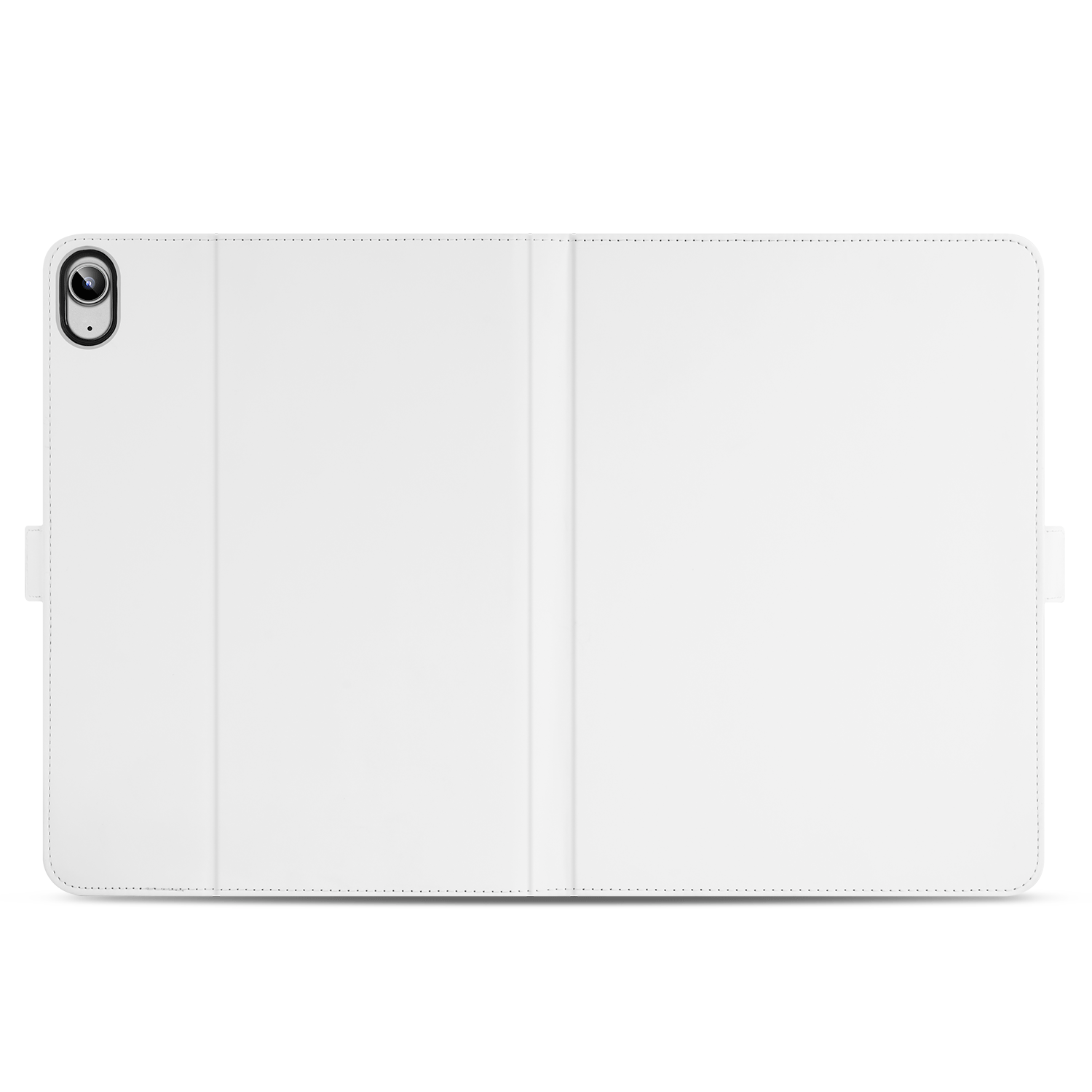 Book Cover Case voor de Apple iPad (2022) 10.9 Wit met Standaardfunctie
