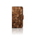 Book Style Case voor Apple iPhone 12 Mini Wooden Cubes met uniek houten structuurdesign.