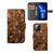 Book Style Case voor iPhone 13 Pro Max Wooden Cubes met een uniek houten design.