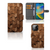 Book Style Case voor iPhone 14 Pro Max Wooden Cubes met uniek houten ontwerp đŗ