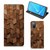 Book Wallet Case voor OPPO A52 | A72 Wooden Cubes met uniek houten design voor gebruiksgemak en bescherming.