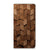 Book Wallet Case voor Samsung Galaxy A05s Wooden Cubes met uniek houtprint design voor bescherming en uitstraling.