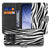 Xiaomi 17 bookcase Zebra, voorkant met gesloten klep