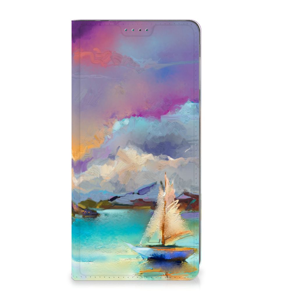 Bookcase Motorola Moto E13 4G Boat