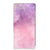 Bookcase Motorola Moto G84 Pink Purple Paint design roze paars aanzicht