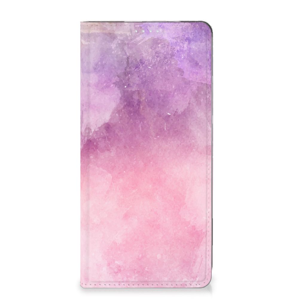 Bookcase OPPO Reno10 | 10 Pro Pink Purple Paint design roze paars