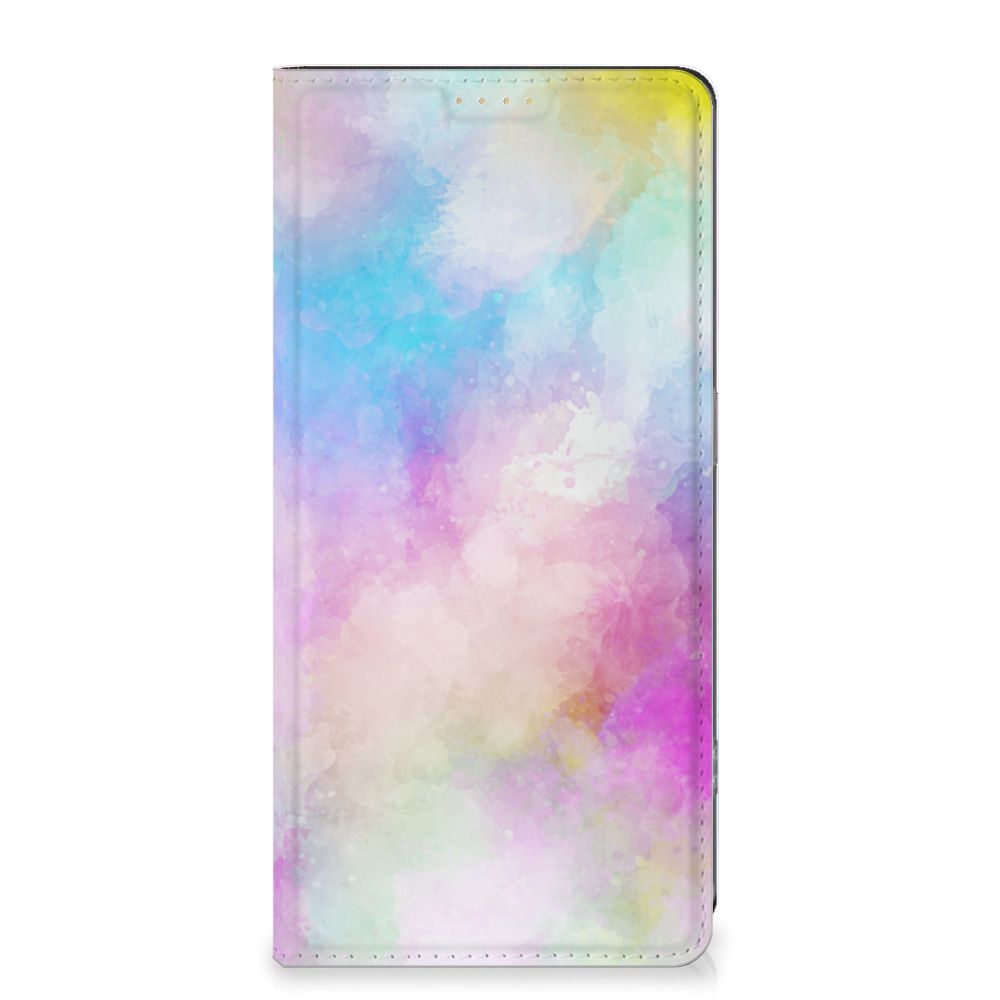 Bookcase OPPO Reno8 T 4G Watercolor Light voorkant kleurverloop