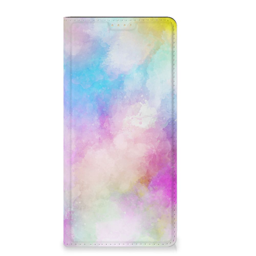 Bookcase OPPO Reno8 T 5G Watercolor Light ontwerp voorkant