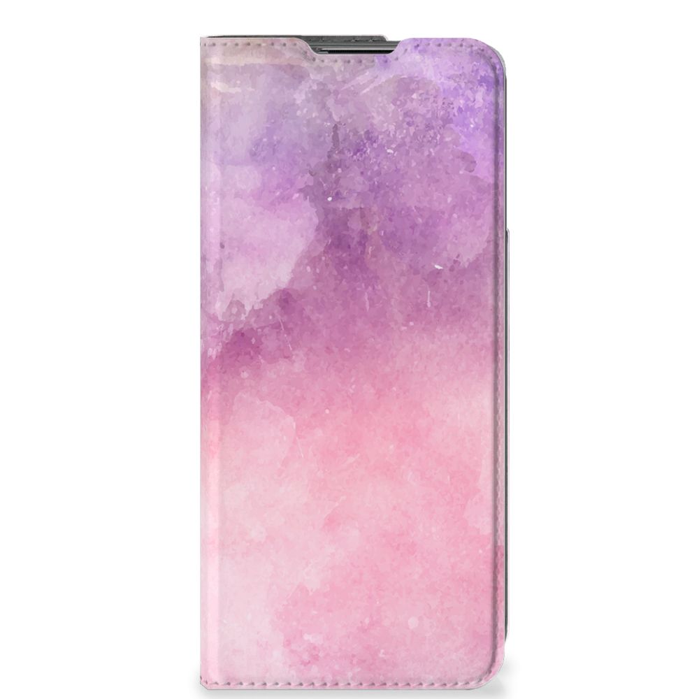 OnePlus Nord CE 2 5G Bookcase Pink Purple Paint voorkant