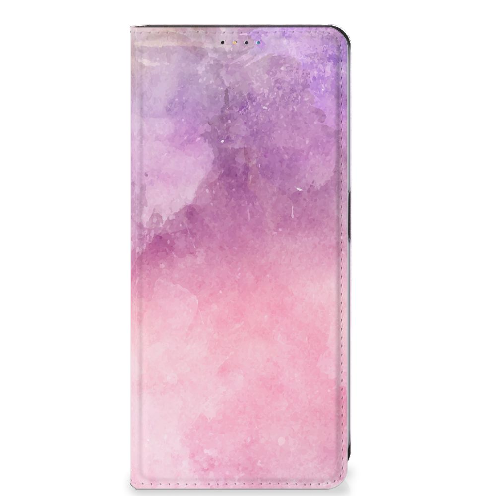 Bookcase OnePlus Nord CE 3 Lite Pink Purple Paint design roze paars