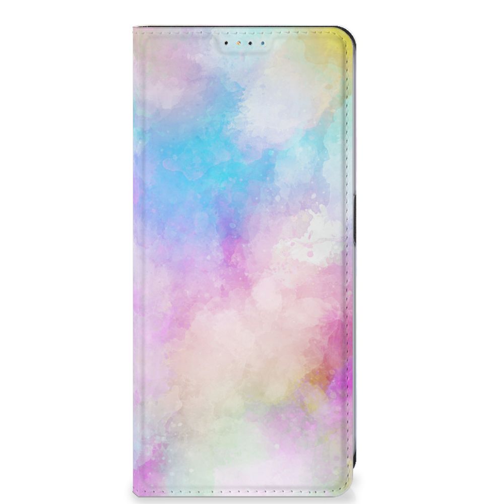Bookcase OnePlus Nord CE 3 Lite Watercolor Light design met kleurrijke watercolor uitstraling en duurzame bescherming.