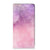Bookcase Samsung Galaxy A05 Pink Purple Paint met prachtig schilderachtig design voor bescherming en stijl.