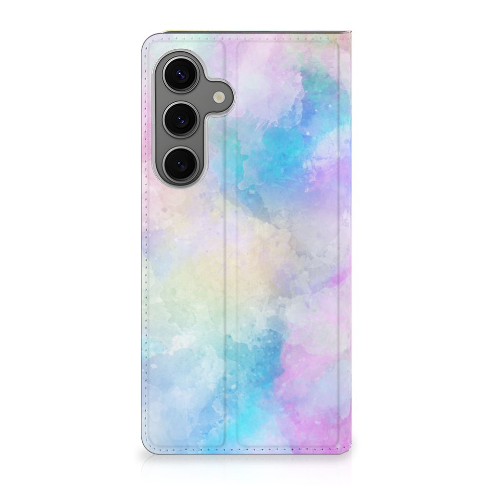 Bookcase Samsung Galaxy S25 Plus Watercolor Light voorkant