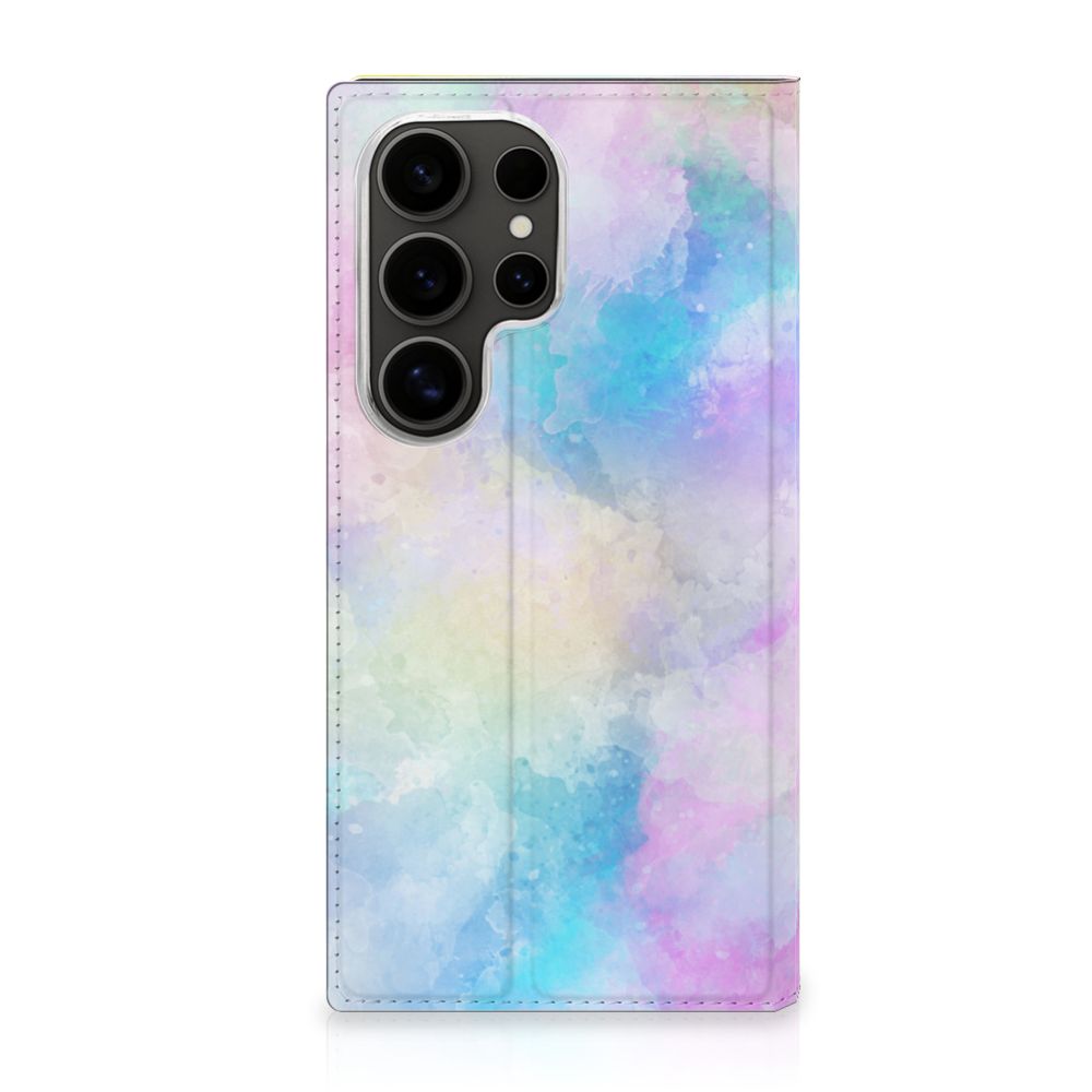 Bookcase Samsung Galaxy S25 Ultra Watercolor Light voorkant